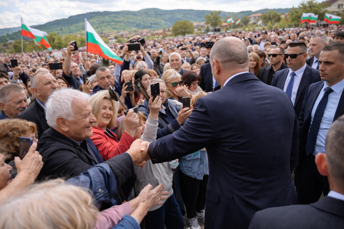 „Прогресивна България“ обикаля страната – хиляди българи се включват в срещите с Румен Радев
